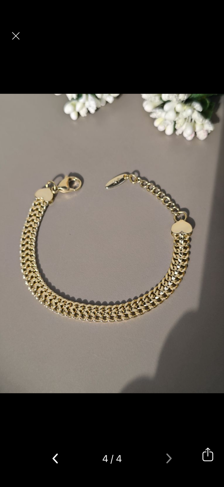 XUPİNG 14K KALIN BALIK SIRTI MODEL BİLEKLİK 