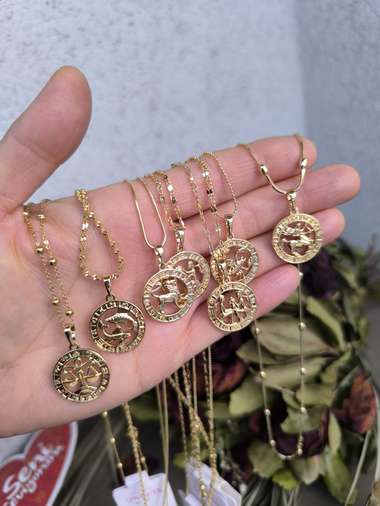 XUPİNG 14K BURÇ KOLYE UCU