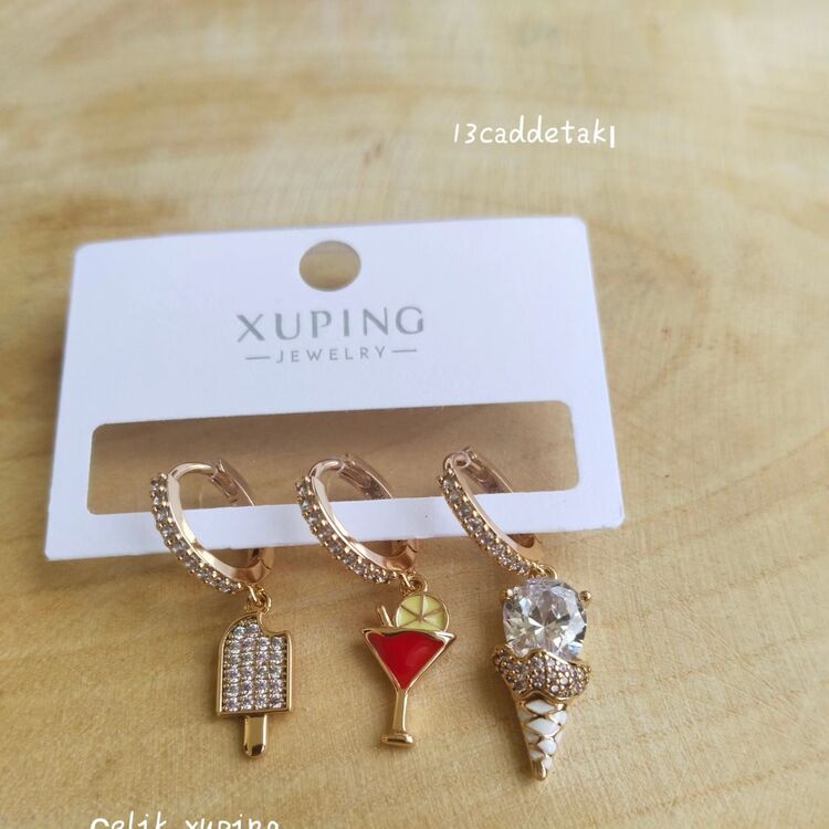 ÇELİK XUPİNG DONDURMALI 3'LÜ KÜPE