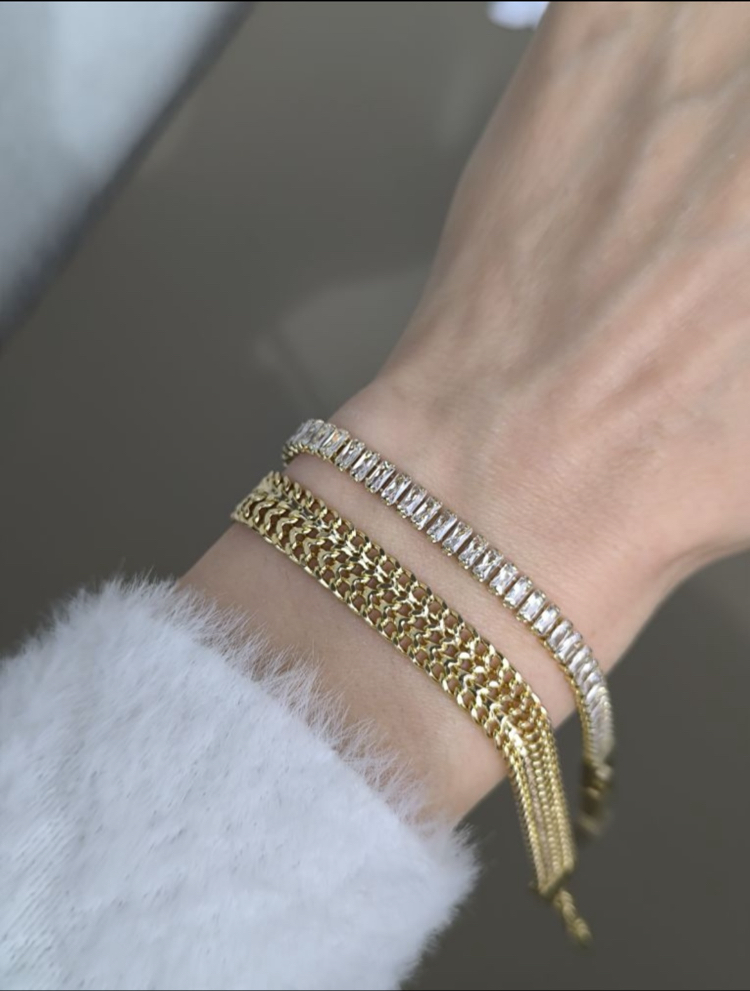 XUPİNG 14K EZME MODEL BİLEKLİK