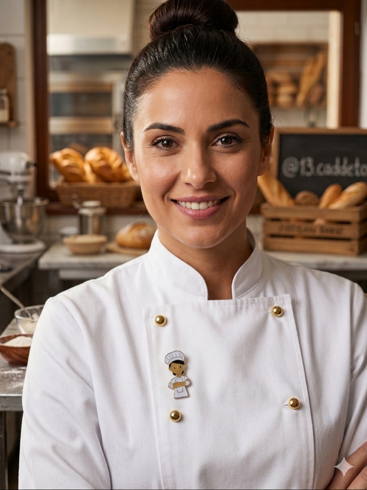BAYAN AŞÇI CHEF MODEL BROŞ