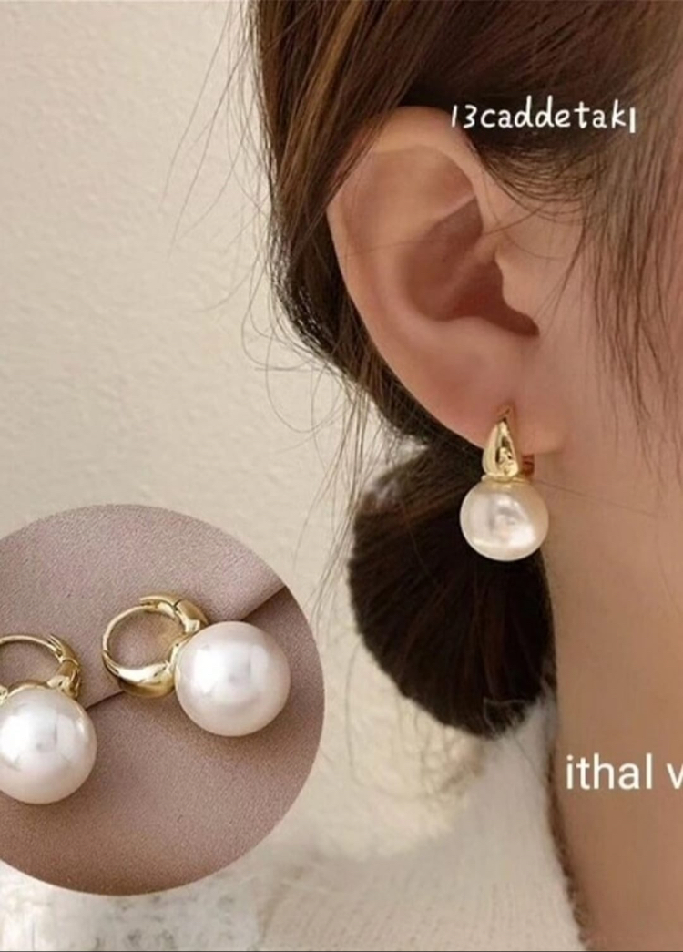 VİP SERİ İNCİLİ MODEL KÜPE