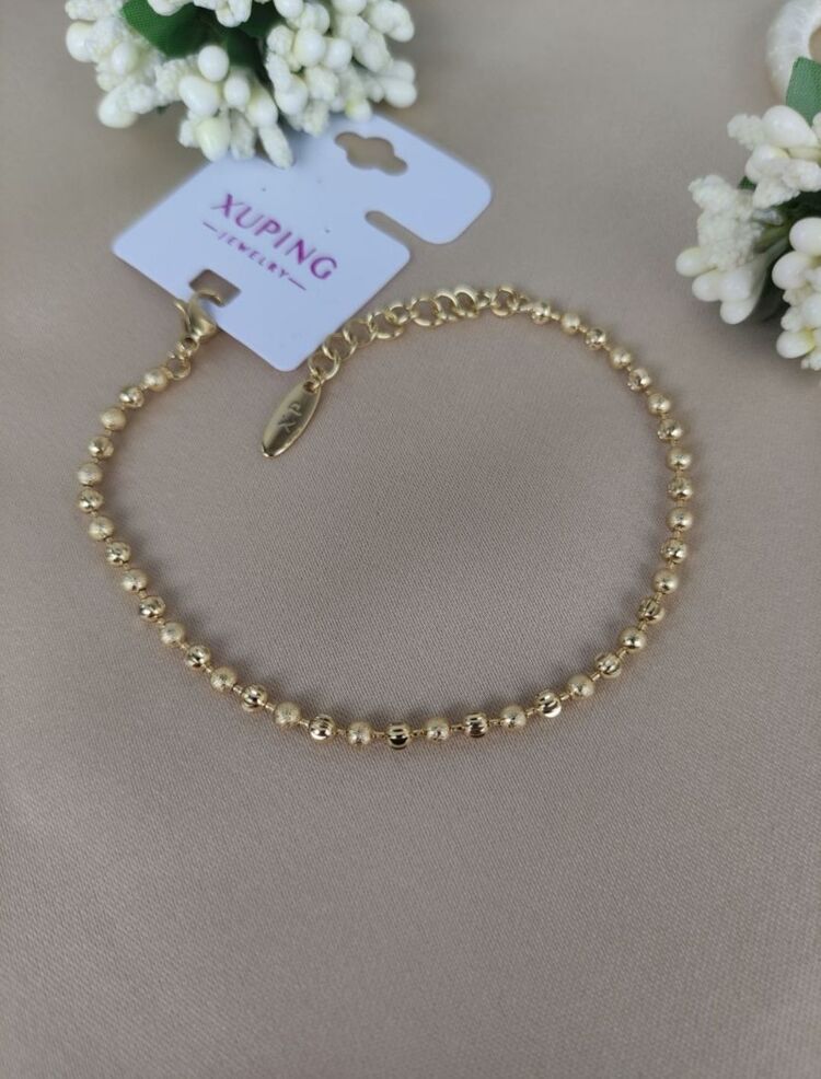 ÇELİK XUPİNG 14K YALDIZLI DORİKA MODEL BİLEKLİK