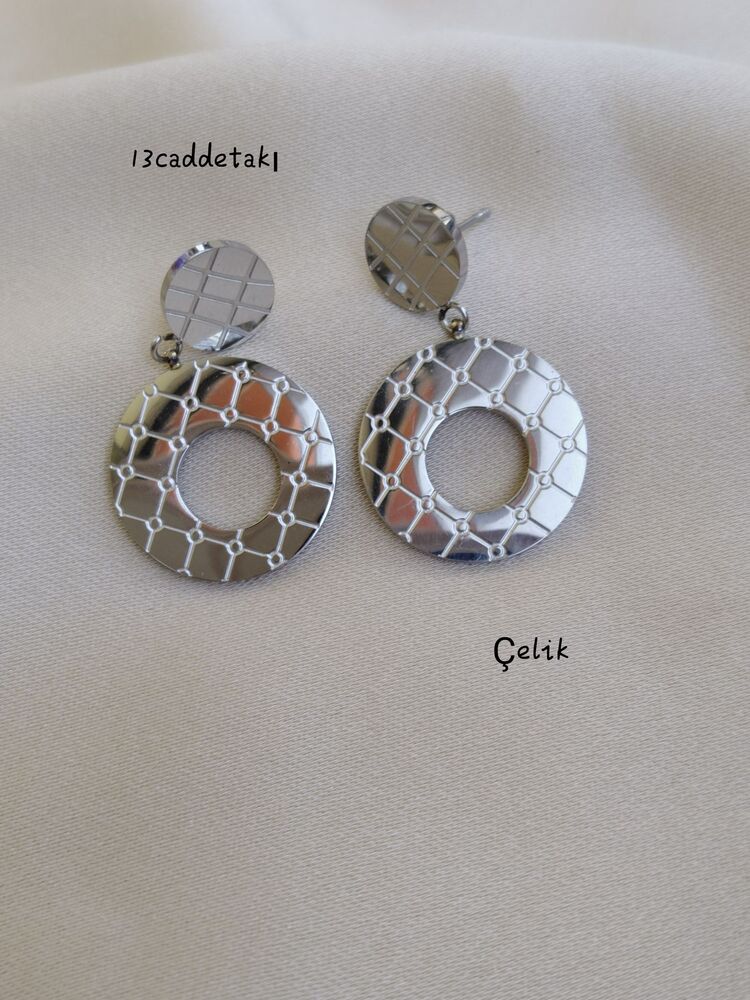 ÇELİK PETEK MODEL HALKA KÜPE