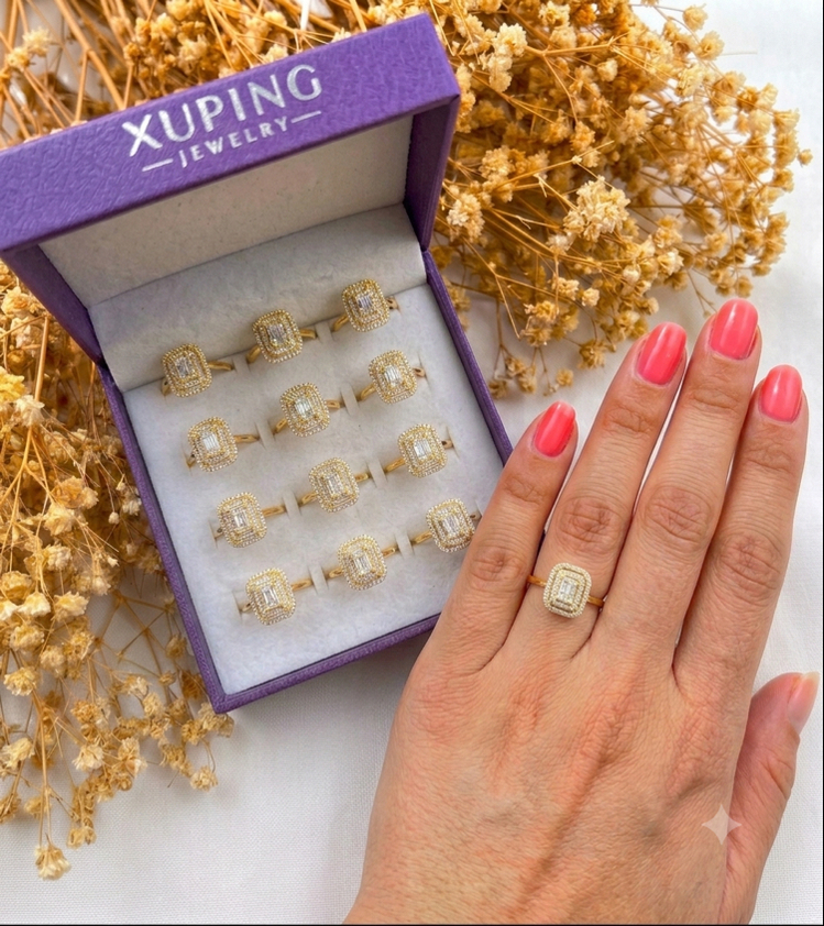 XUPİNG 14K BAGET MODEL YÜZÜK