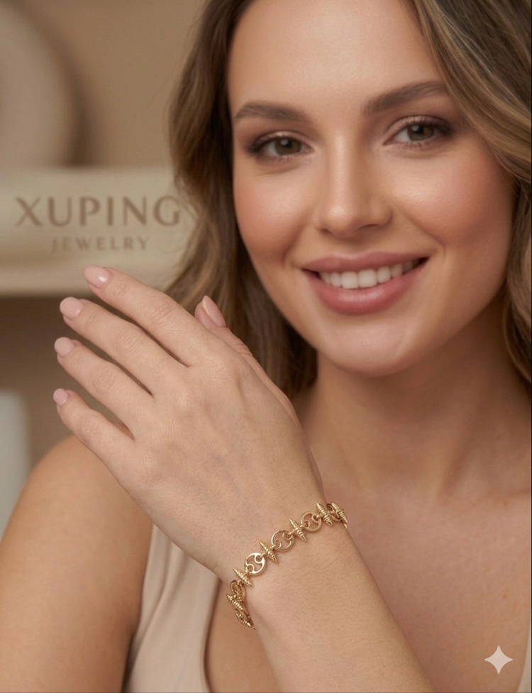 XUPİNG 14K DİŞLİ MODEL BİLEKLİK