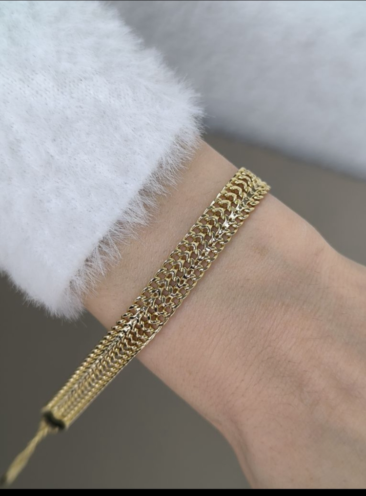 XUPİNG 14K EZME MODEL BİLEKLİK