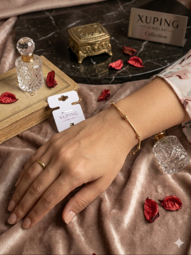 XUPİNG 14k BADEM TOPLU MODEL BİLEKLİK