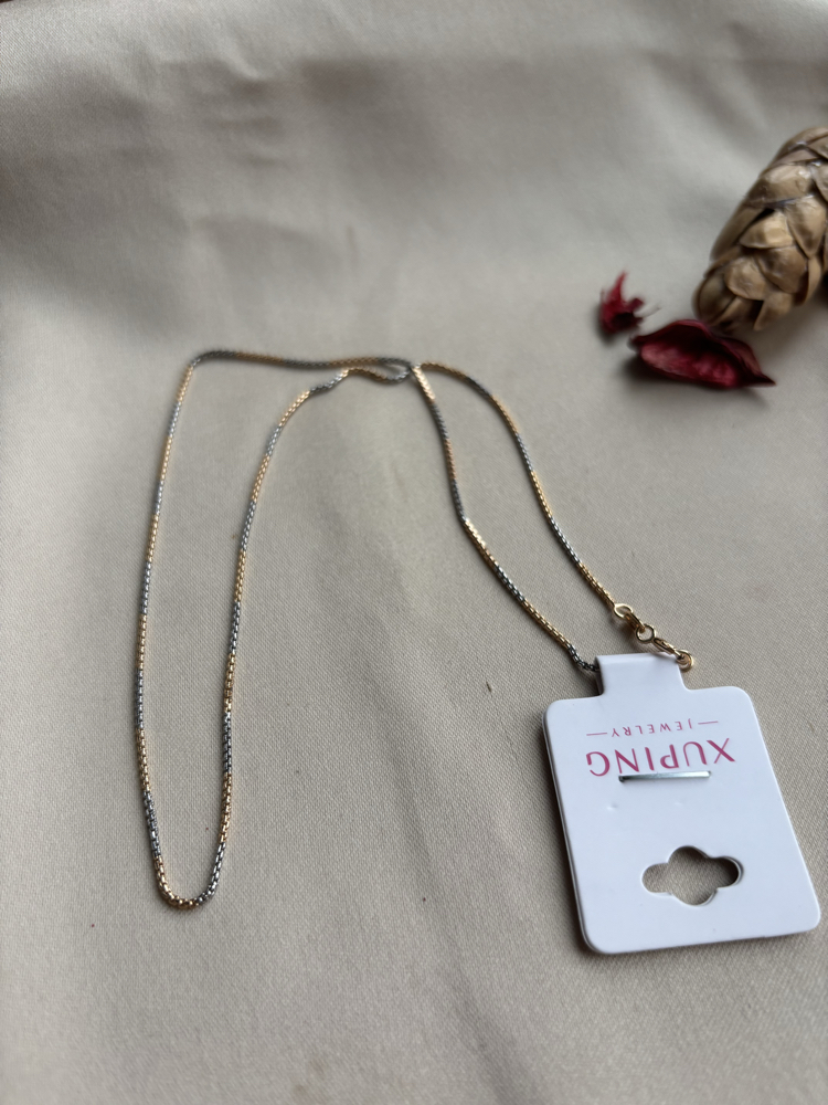 XUPİNG ÇİFT RENKLİ 45 cm KOLYE