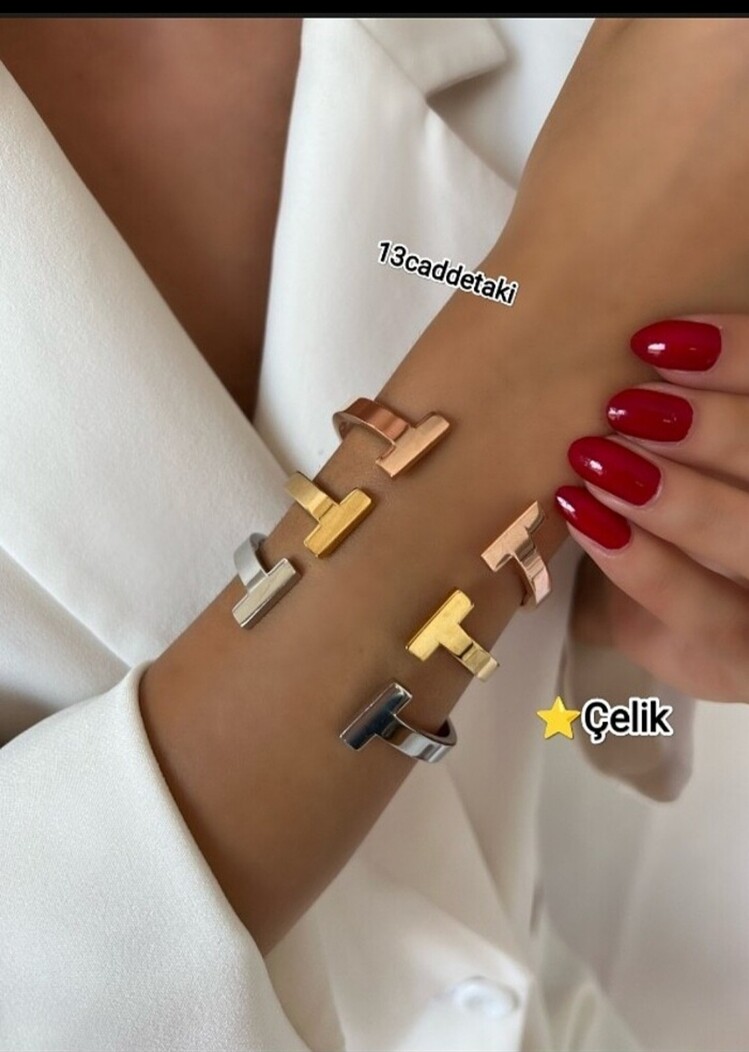 ÇELİK T MODEL KELEPÇE BİLEKLİK