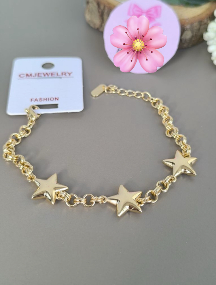 VİP 14K YILDIZ MODEL BİLEKLİK