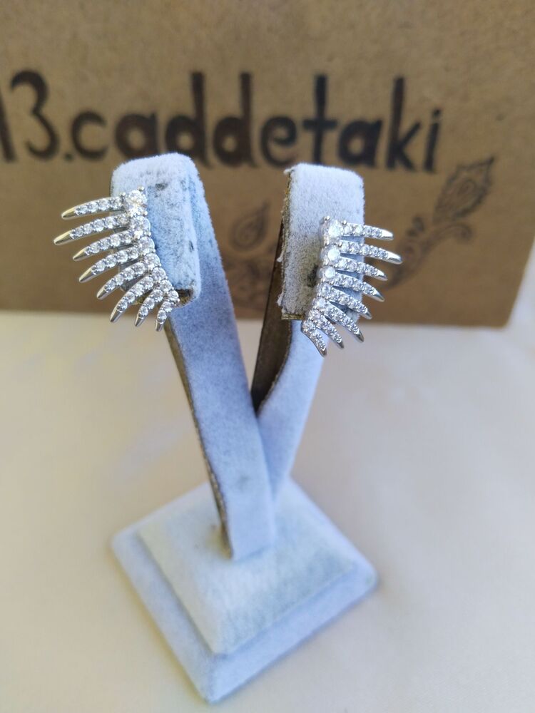 ÇELİK XUPİNG ZİRKON TAŞLI TARAK MODEL KÜPE 
