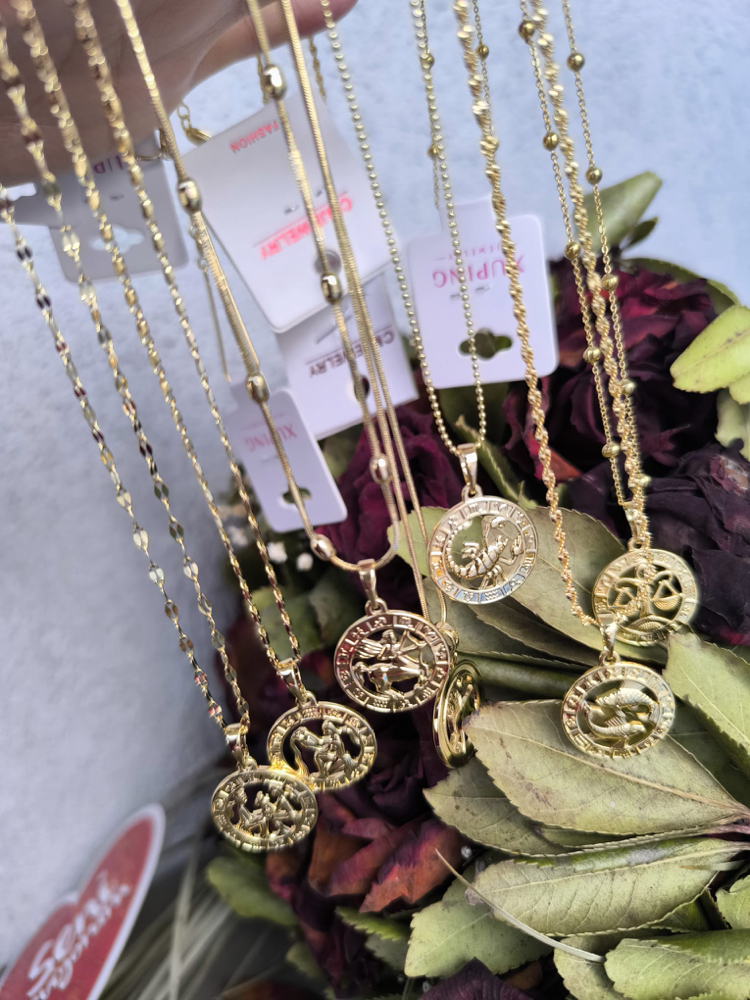 XUPİNG 14K BURÇ KOLYE UCU