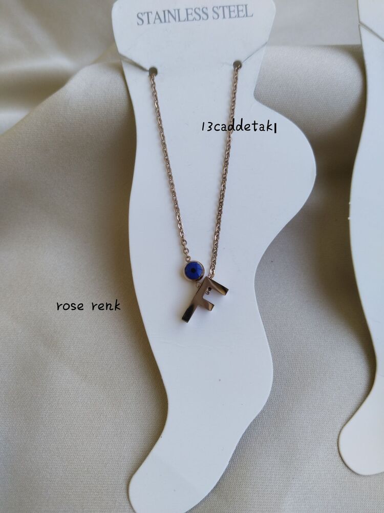 ÇELİK NAZARLI F HARFLİ MODEL HALHAL