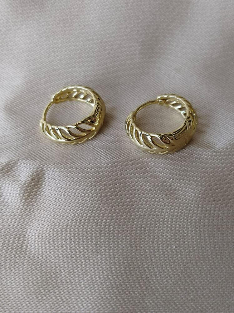 XUPİNG 14K ŞERİTLİ MODEL KÜPE