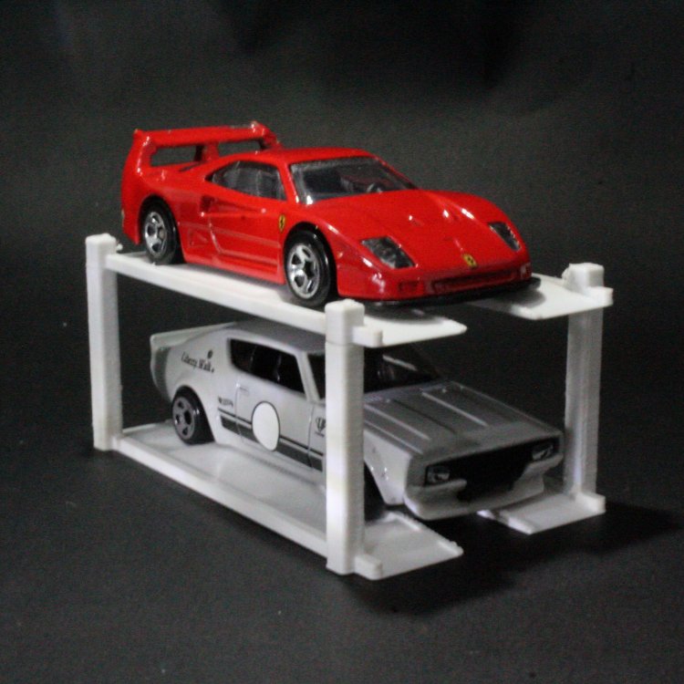 İkili Lift Hot Wheels Sergileme Standı