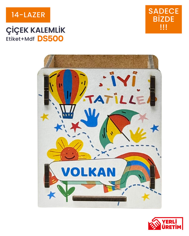 Çiçek kalemlik