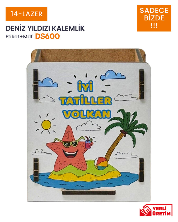 Deniz yıldızı kalemlik
