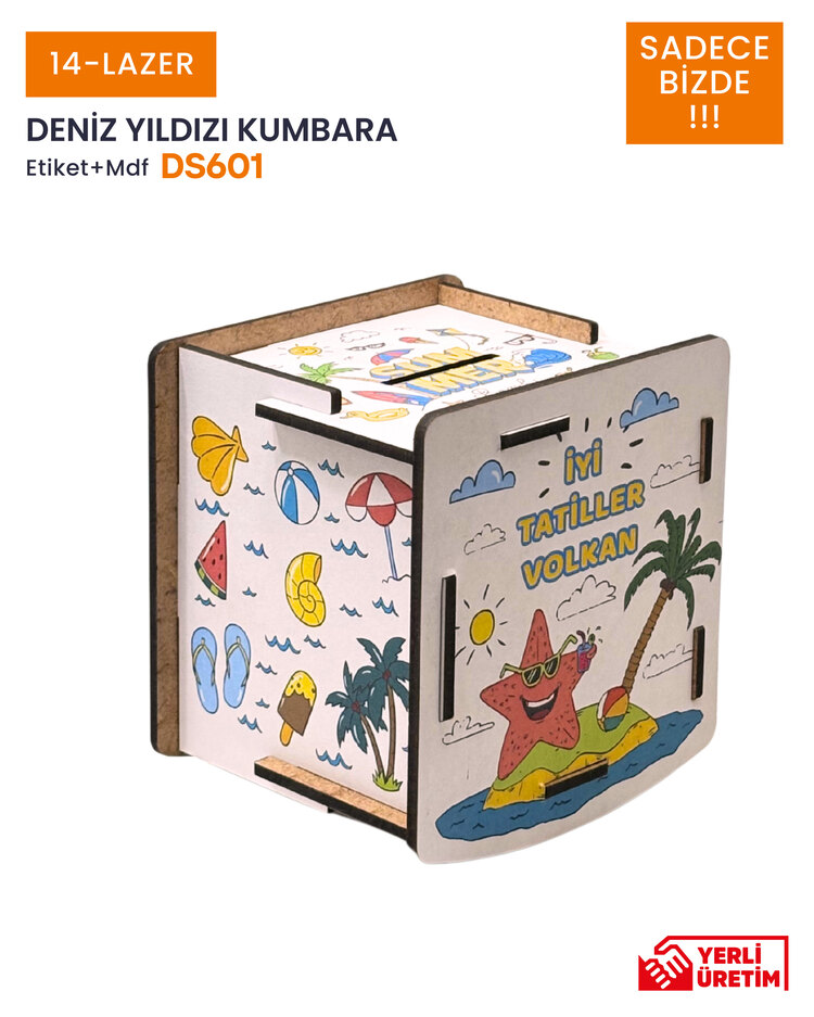 Deniz yıldızı kumbara