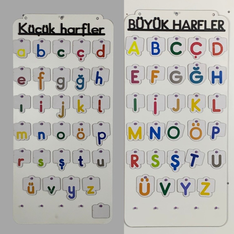 Harfleri Tanımak Hiç Bu Kadar Renkli Olmamıştı!