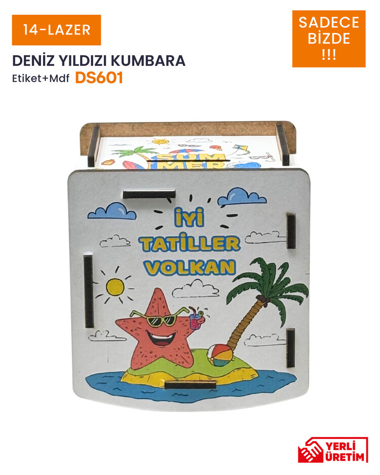 Deniz yıldızı kumbara