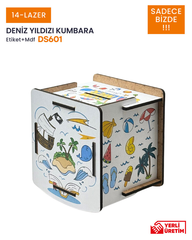 Deniz yıldızı kumbara