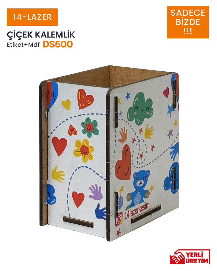 Çiçek kalemlik