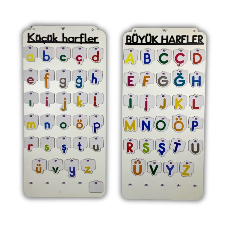 Harfleri Tanımak Hiç Bu Kadar Renkli Olmamıştı!