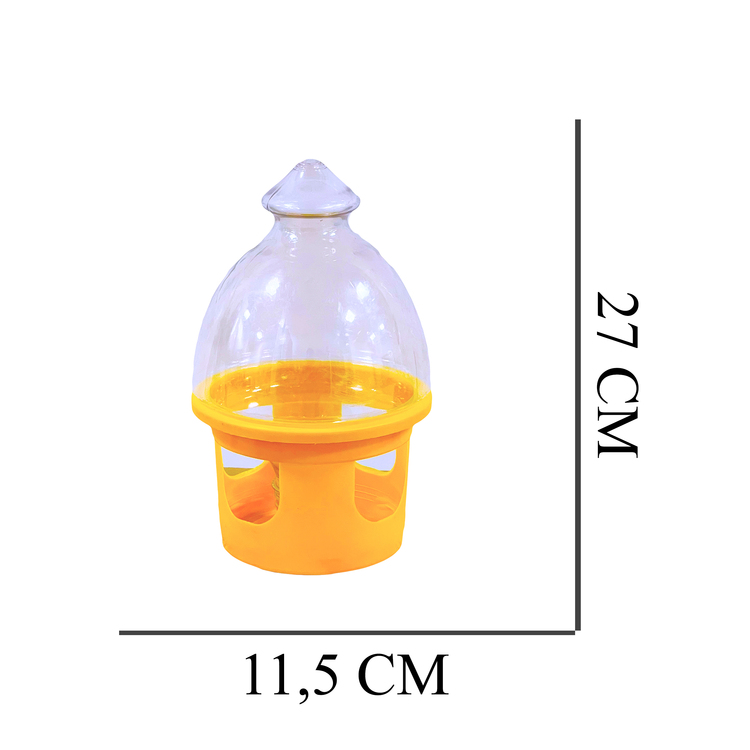 3 Renk Seçeneği ile: 1.5 LT Pratik Kafes Yemliği ve Suluğu