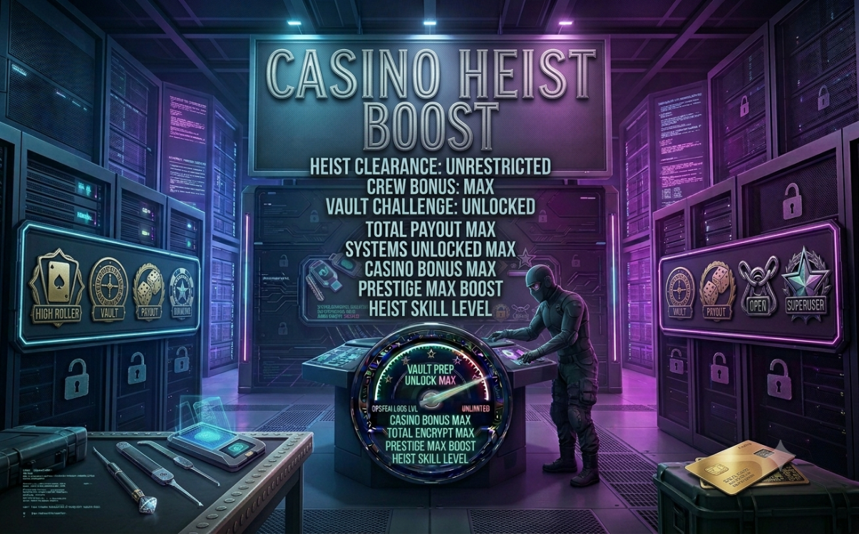 CASINO HEIST BOOST
