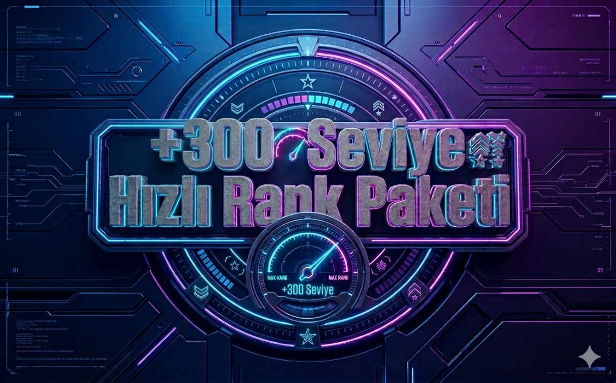 GTA ONLINE +300 SEVİYE BOOST PAKETİ