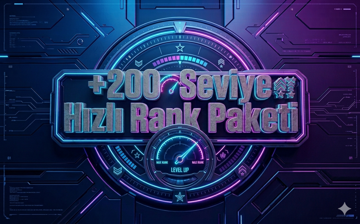 GTA ONLINE +200 SEVİYE BOOST PAKETİ