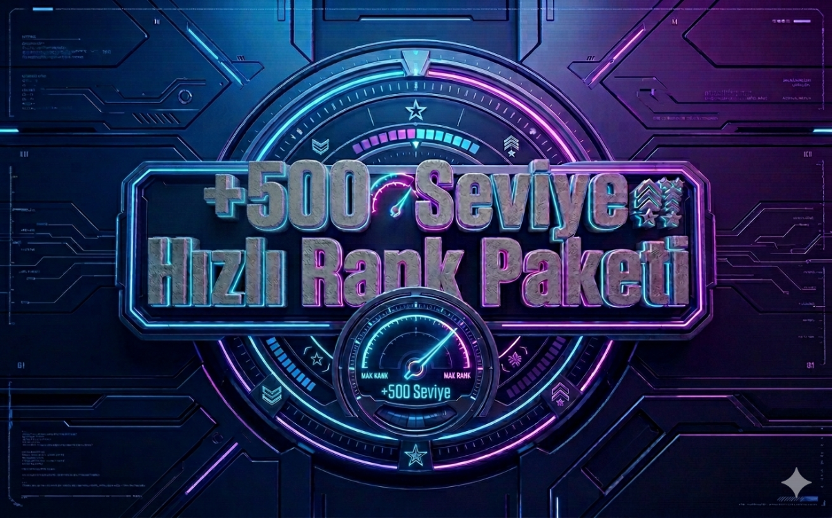 GTA ONLINE +500 SEVİYE BOOST PAKETİ