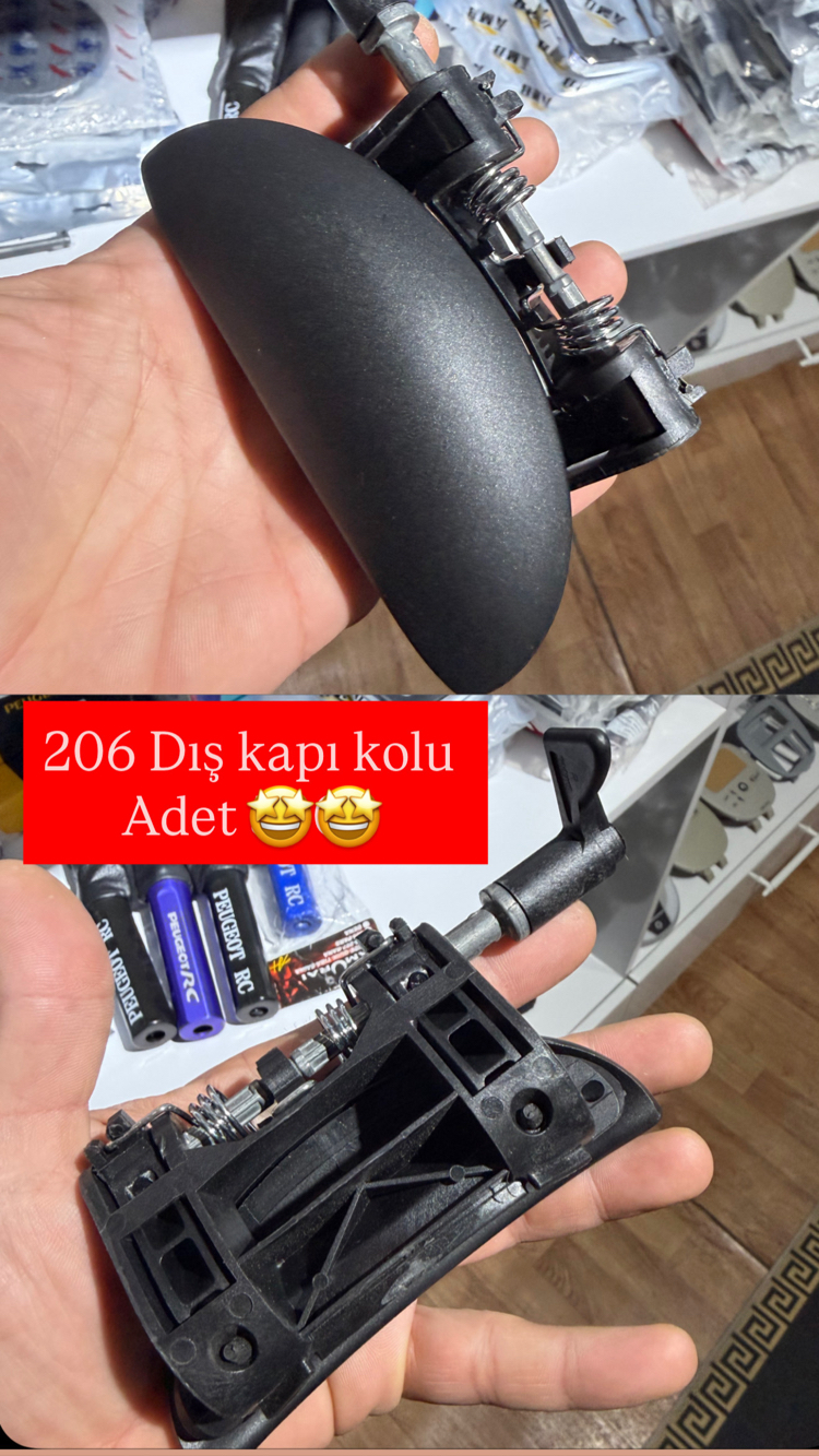 206 ve 206+ dış kapı kolu