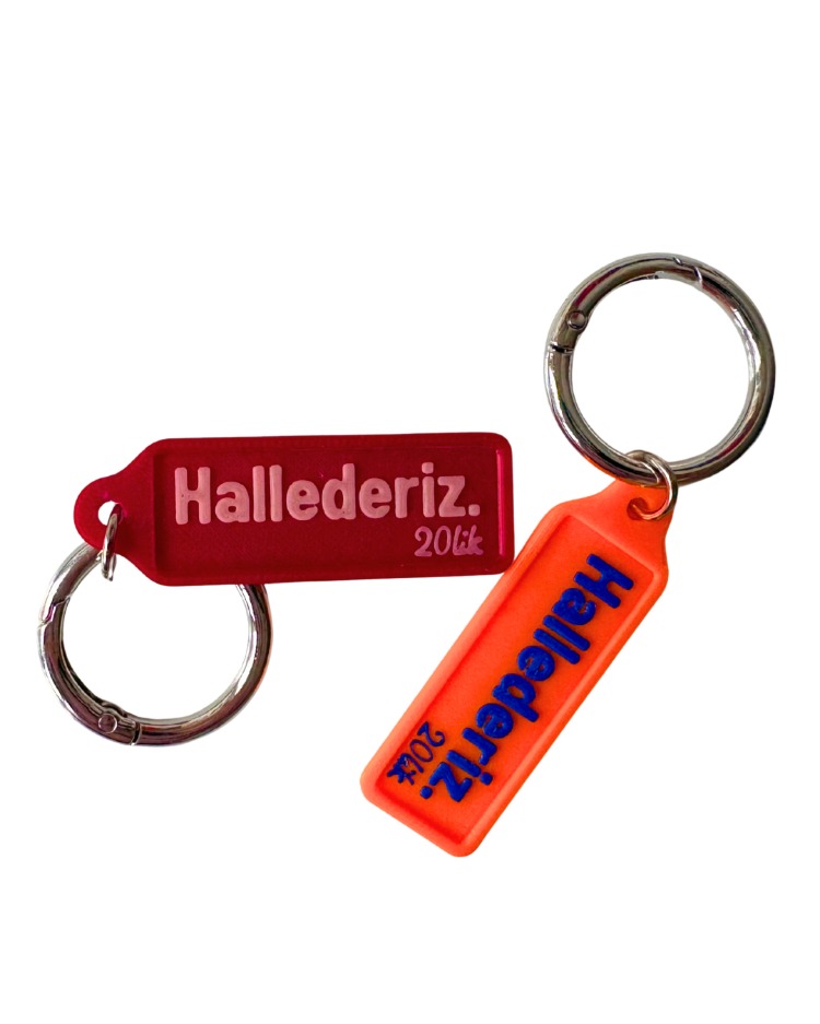 Hallederiz Anahtarlık 
