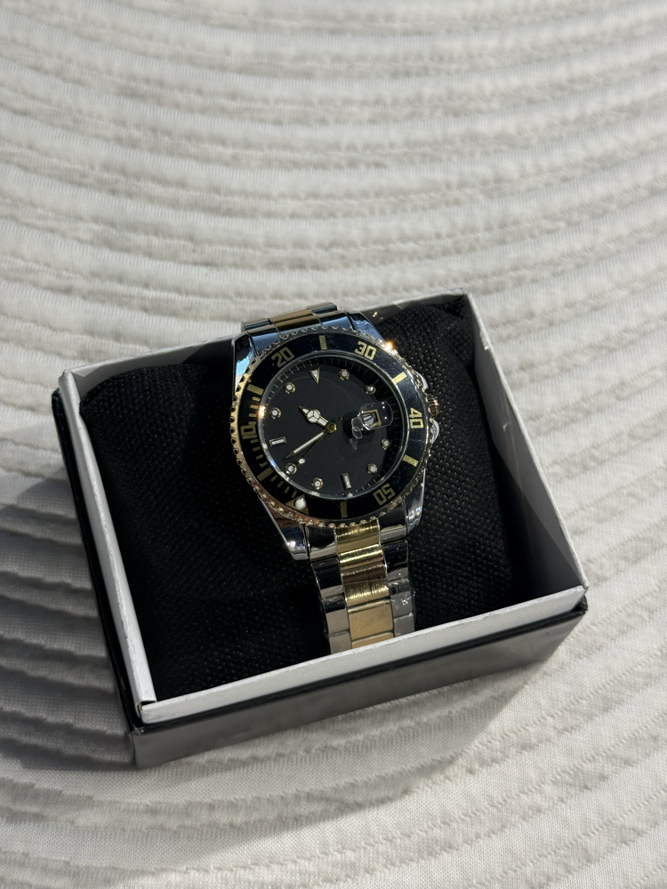 Submariner - Gold And Dark Saat