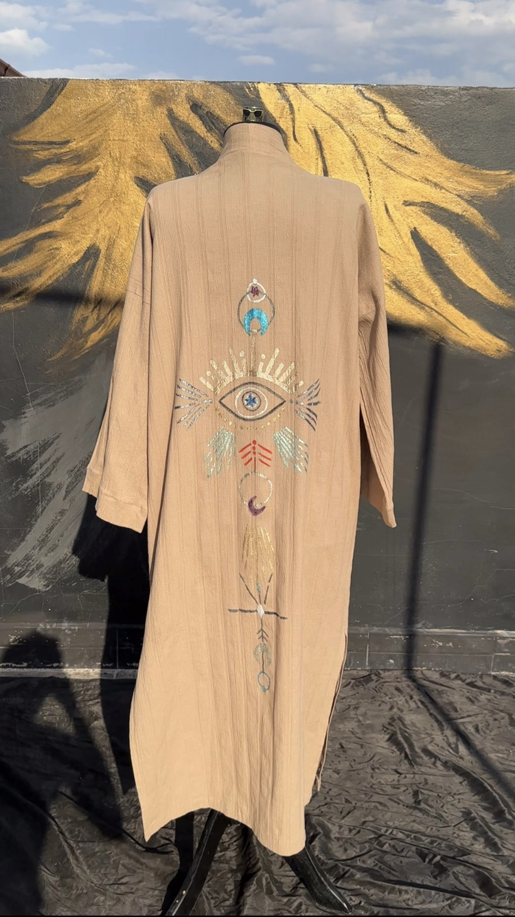Hand-painted Raia Kimono