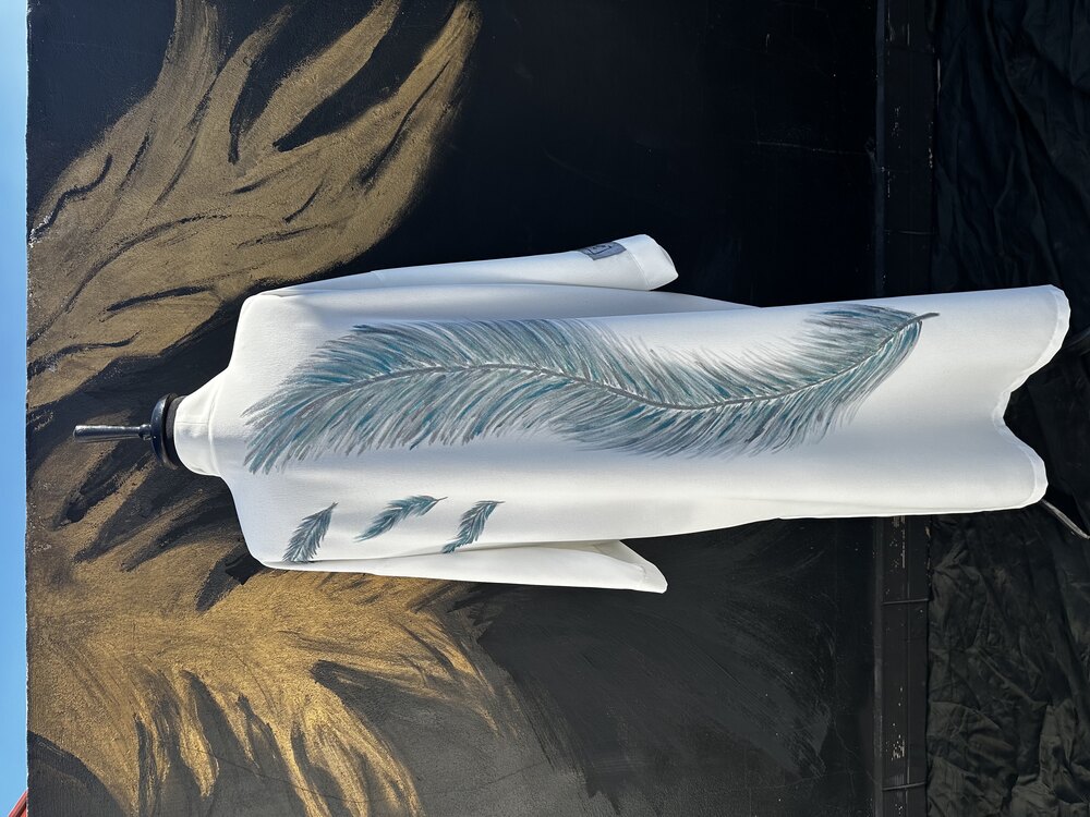 Hand-painted Zelda Kimono