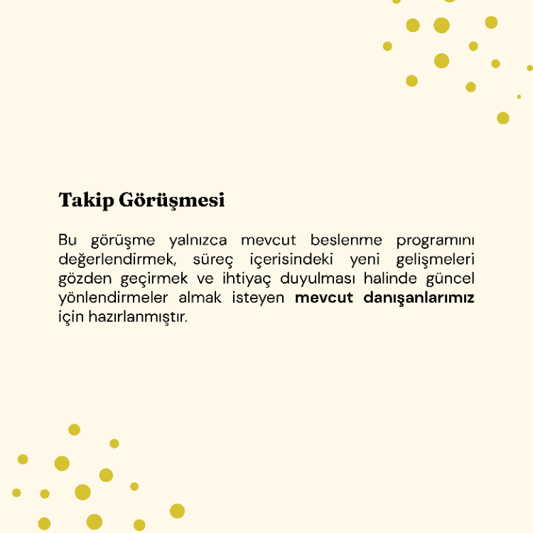 Takip Görüşmesi