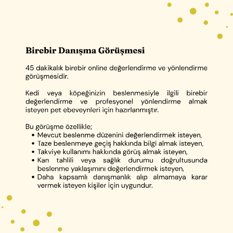Birebir Danışma Görüşmesi