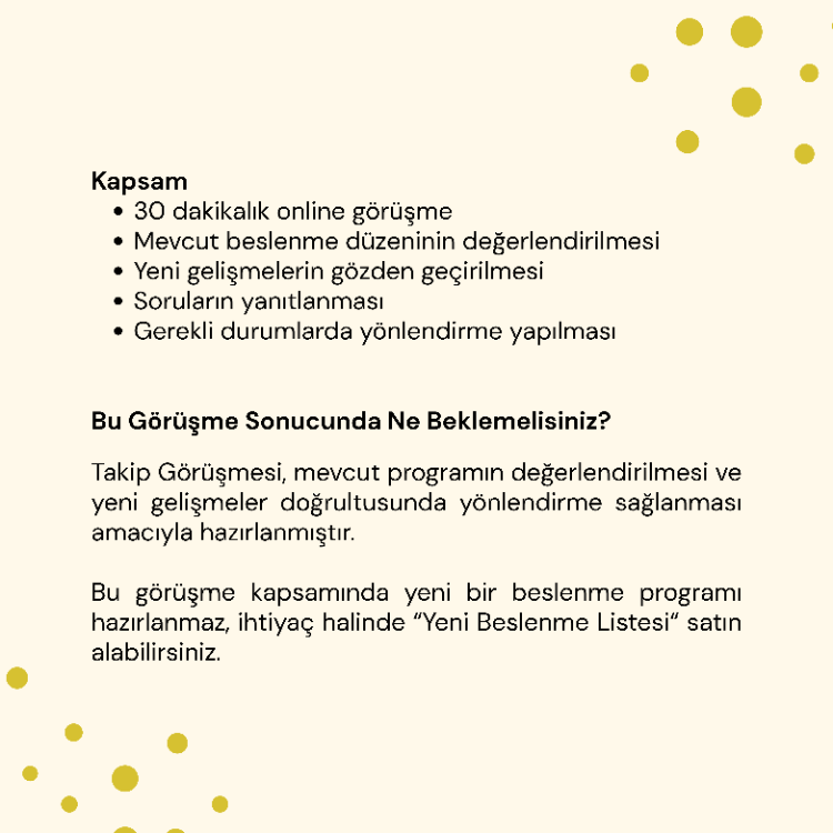 Takip Görüşmesi