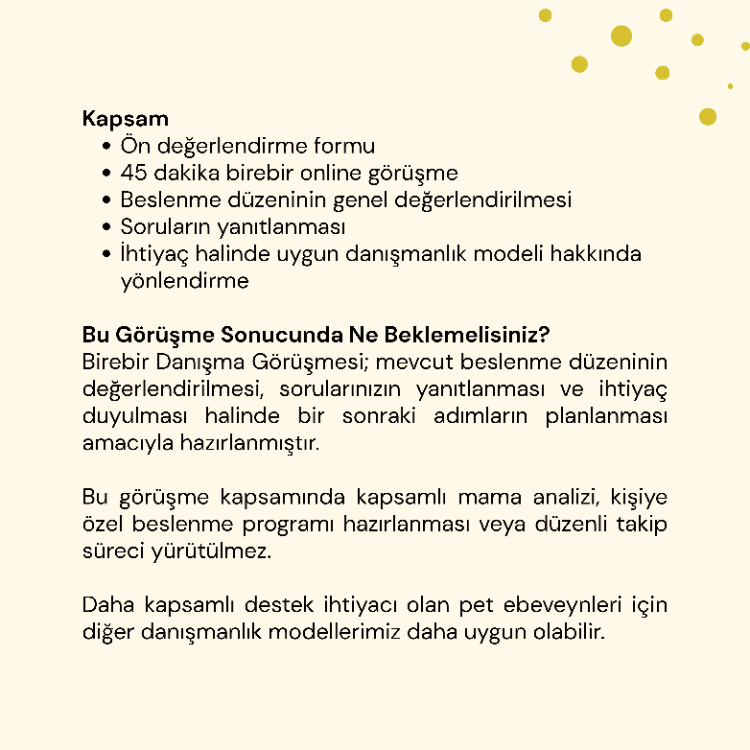 Birebir Danışma Görüşmesi