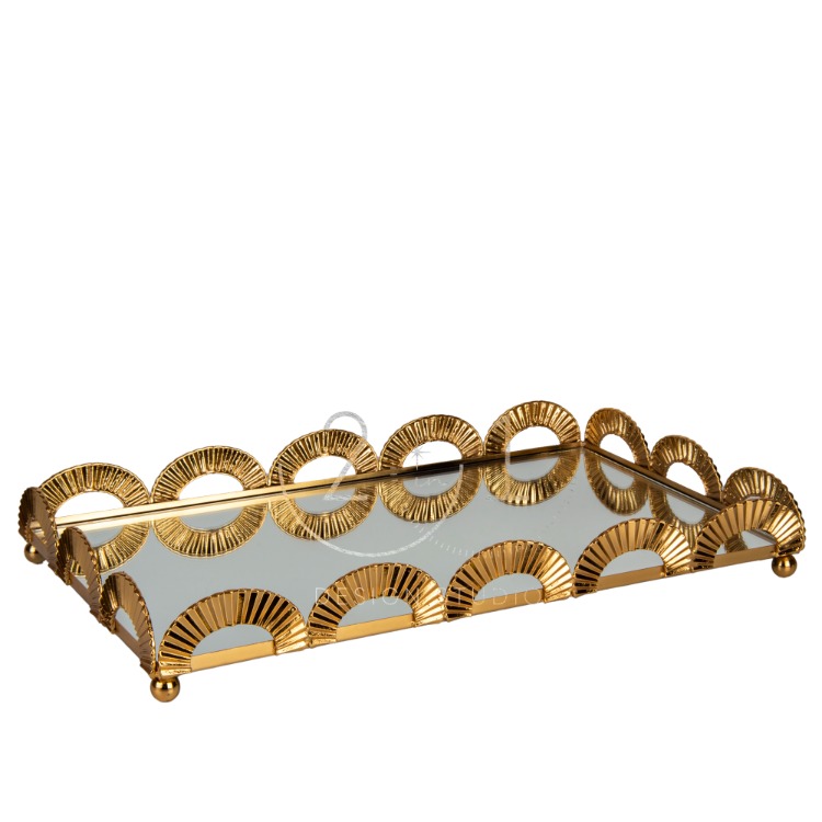 Kleopatra Tepsi Büyük Boy Gold