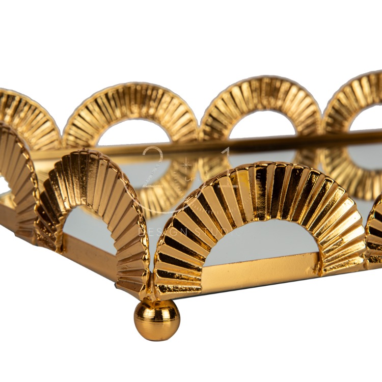 Kleopatra Tepsi Büyük Boy Gold