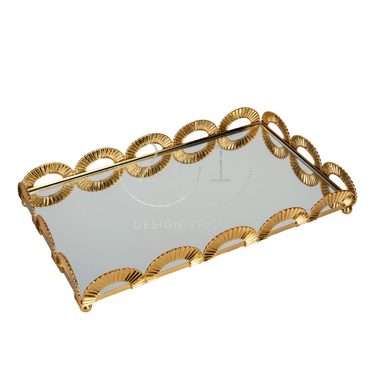 Kleopatra Tepsi Büyük Boy Gold