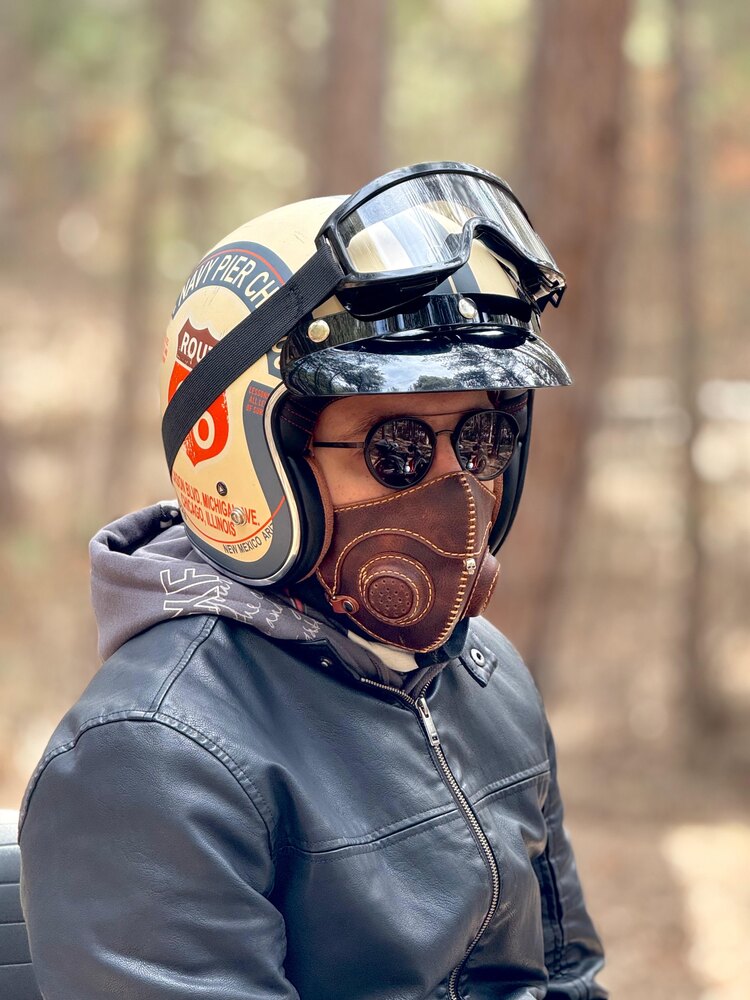 Maske (Yüksek Kalite Hakiki Deri)
