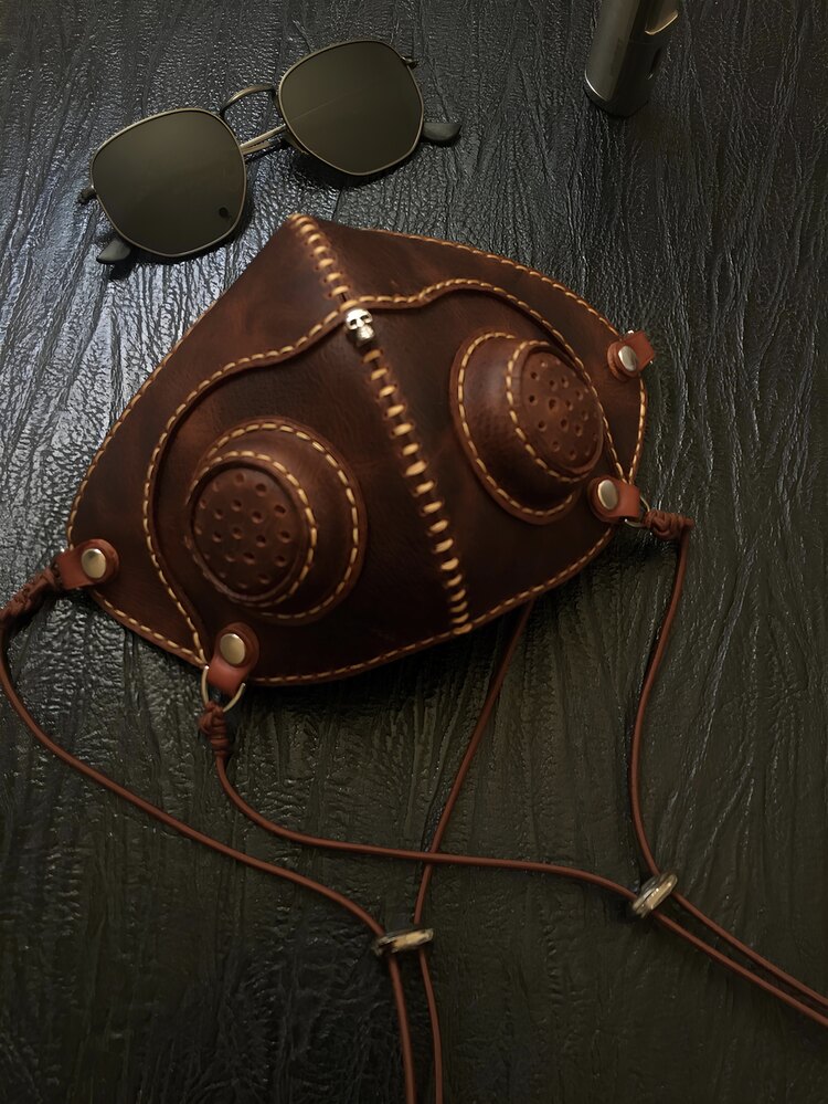 Maske (Yüksek Kalite Hakiki Deri)