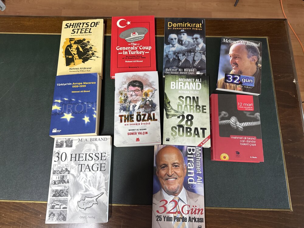 Mehmet Ali Birand’ın Kitapları