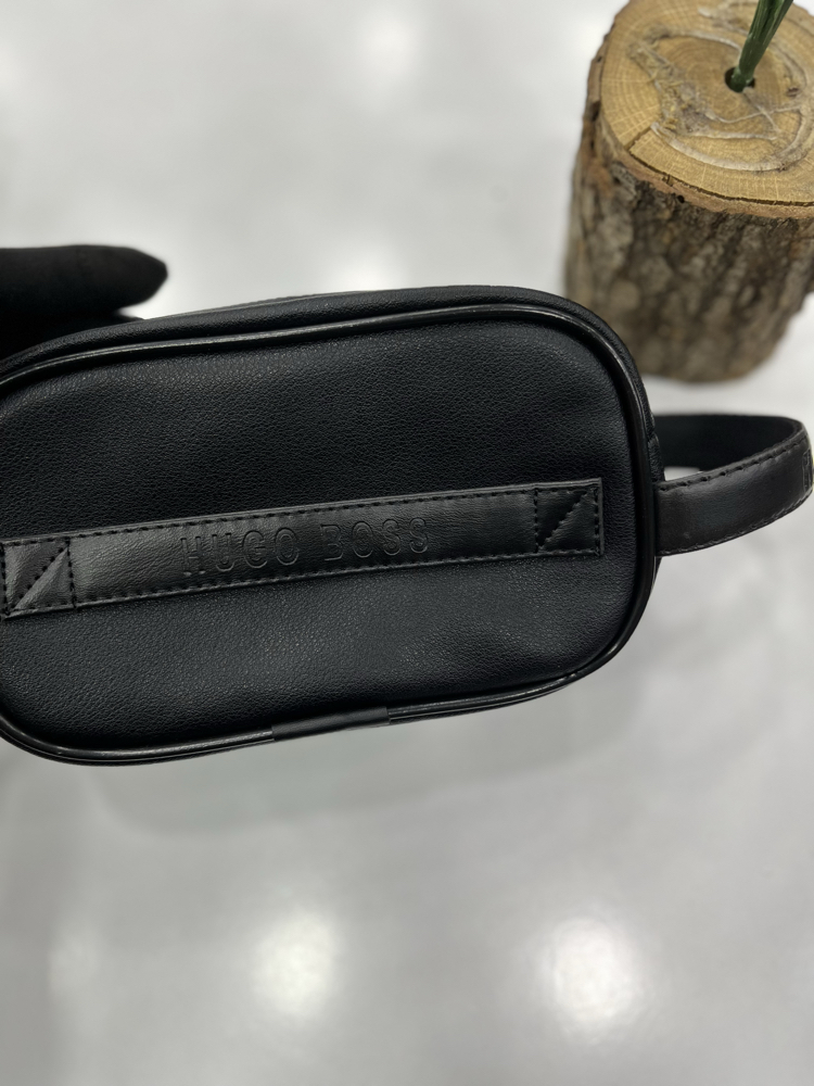 Hugo boss Premium Seri Siyah El Çantası & Portföy – Yeni Sezon