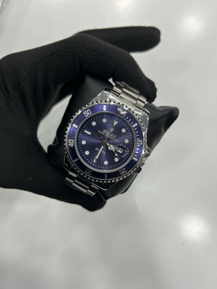 Submariner Model - Lacivert Kadran Çelik Kordon Saat